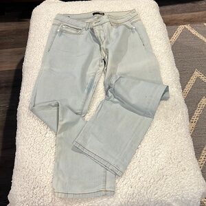 David Kahn Light Wash Wide Leg Jeans Y2K 90s Denim